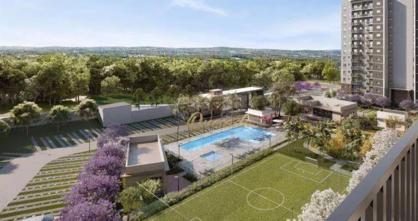 Apartamento garden em construção à venda, 3 quartos, 1 suíte, varanda, viva parque horizon, indaiatuba.