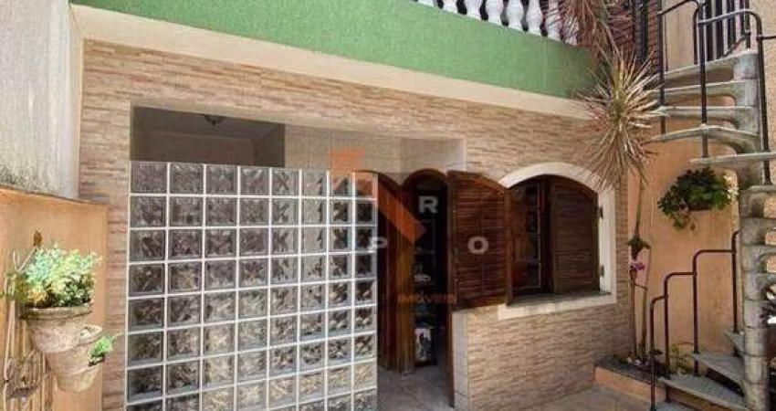 Lindo Sobrado residencial à Venda, 180 m² de área útil, 3 Dormitórios, sendo 1 suíte master com closet e ar condicionado 2 vagas
