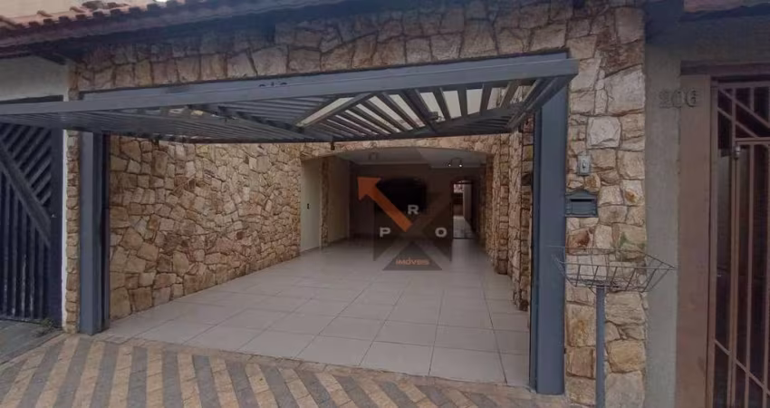SOBRADO 214M² A.C-193M² TERRENO-5,00X38,60- 4 VAGAS- 3 DORMS SENDO 1 SUÍTE-CLOSET-QUINTAL CHURRASQUEIRA-PERMUTA MENOR VALOR-VILA ALPINA