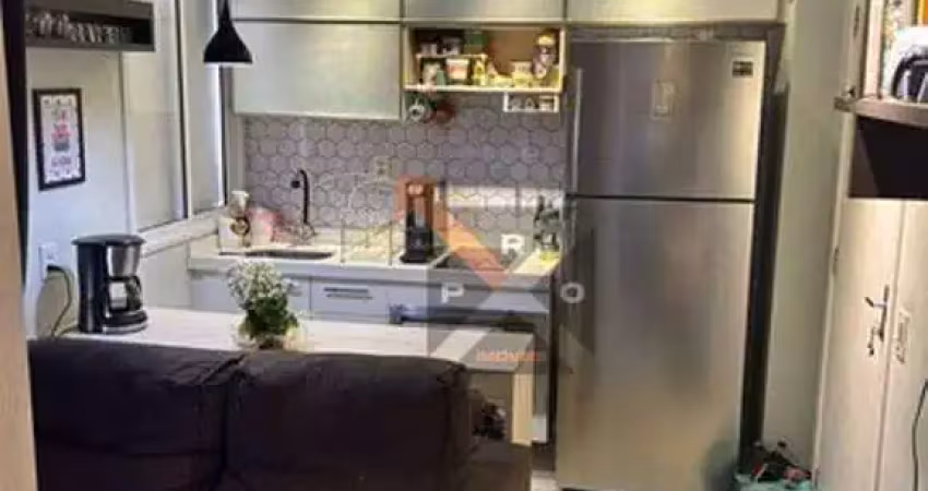 Apto brás lazer completo - 1 dormitório, sala dois ambientes com sacada, wc e cozinha, finamente decorado