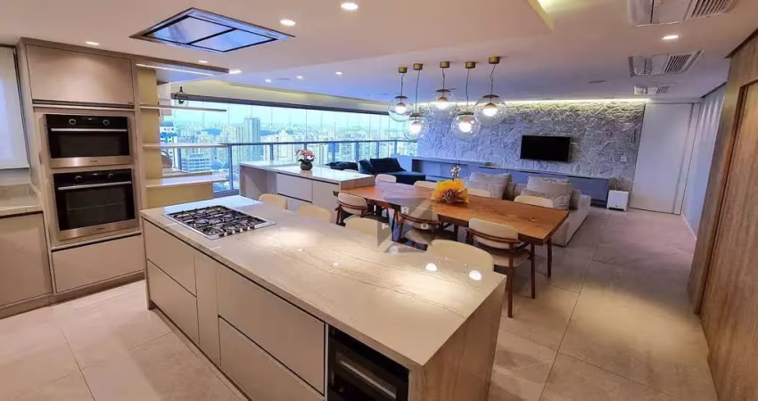 Altez ipiranga - mobiliado - fino acabamento - vista espetacular - 162m² 3 suítes - 2 vagas + depósito - metrô alto do ipiranga