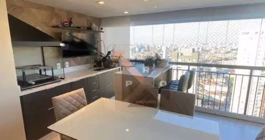 Lindo apartamento na mooca - com varanda gourmet e 02 vagas de garagem