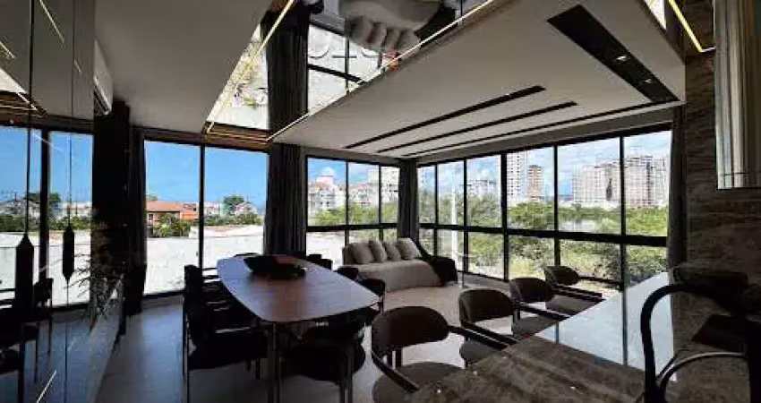 Apartamento com 3 dormitórios à venda, 180 m² por r$ 2.240.000,00 - balneario pereque - porto belo/sc