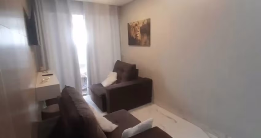 Apartamento 1 dormitório semi-mobiliado na guilhermina