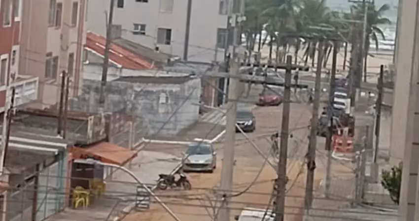 Apartamento 1 dormitório semi-mobiliado 250m do mar na guilhermina