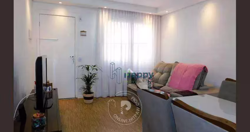 Apartamento com 2 dormitórios à venda, 49 m² por r$ 235.000,00 - parque bom retiro - paulínia/sp