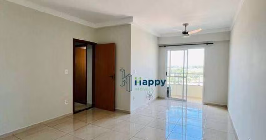 Apartamento com 3 dormitórios para alugar, 77 m² por R$ 4.070,47/mês - Residencial Calegaris - Paulínia/SP