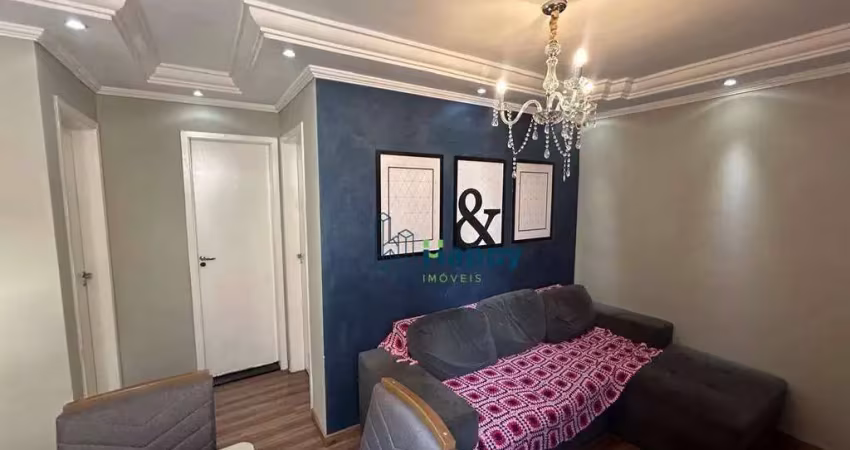 Apartamento com 2 dormitórios à venda, 42 m² por r$ 270.000,00 - residencial parque padovani - paulínia/sp