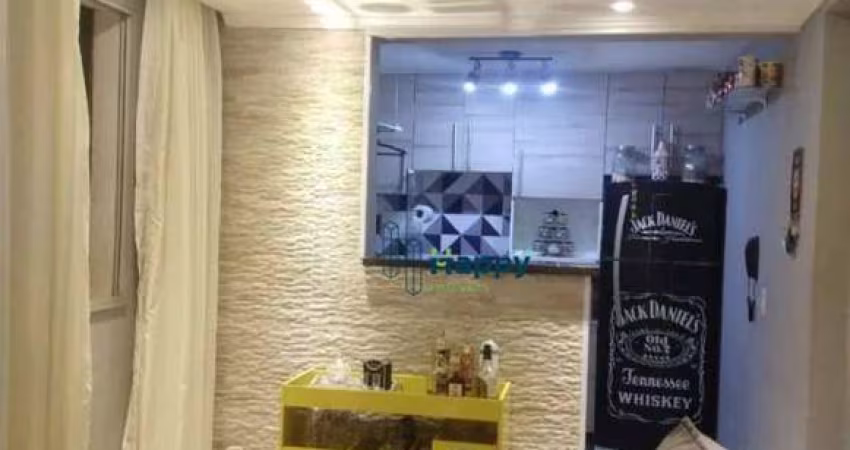 Apartamento com 2 dormitórios à venda, 46 m² por R$ 280.000,00 - Residencial Pitágoras - Paulínia/SP