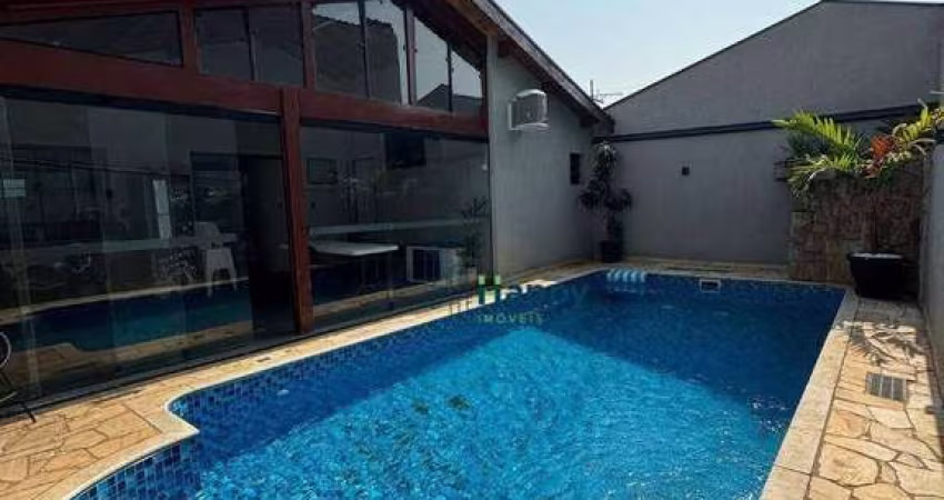 Casa com 3 dormitórios à venda, 178 m² por R$ 750.000 - Vila Monte Alegre - Paulínia/SP