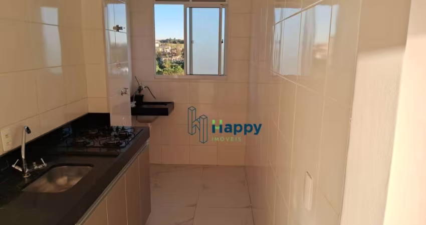 Apartamento com 2 dormitórios para alugar, 44 m² por R$ 2.340,00/mês - Parque Ponte Romana - Paulínia/SP