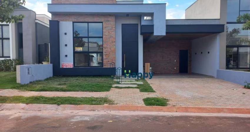 Casa com 3 dormitórios, 182 m² - venda por R$ 1.700.000 ou aluguel por R$ 11.137/mês - Residencial Royal Garden - Paulínia/SP