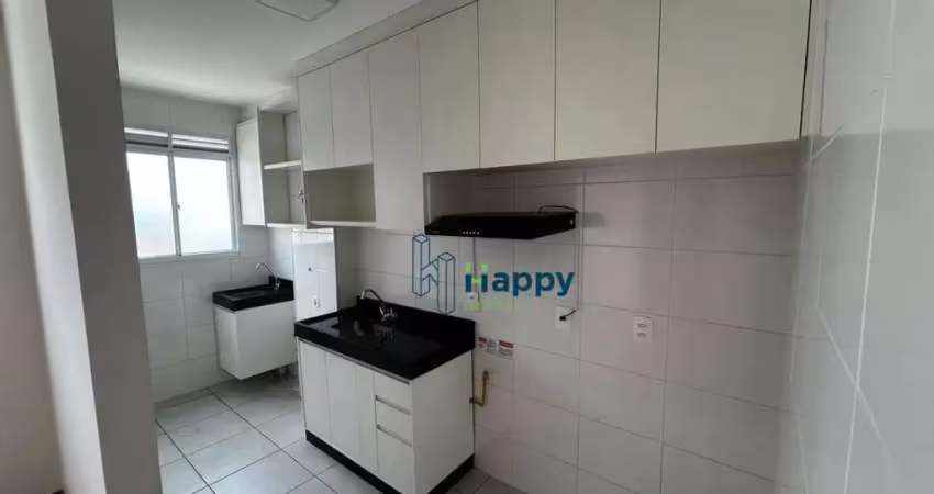 Apartamento com 2 dormitórios à venda, 46 m² por r$ 350.000 - parque ponte romana - paulínia/sp