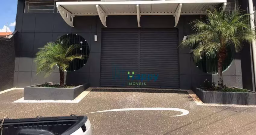 Galpão para alugar, 300 m² por r$ 12.000/mês - jardim america - paulínia/sp