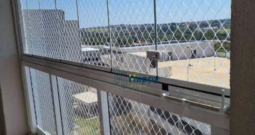 Apartamento com 3 dormitórios para alugar, 80 m² por r$ 4.242/mês - brisa da mata  jatobás - paulínia/sp