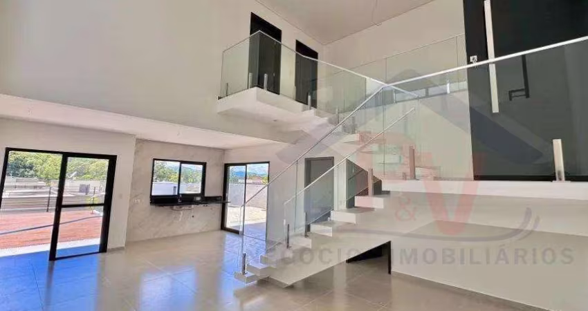 Casa em Condomínio para Locação em Atibaia, Chácaras Maringá, 3 dormitórios, 3 suítes, 4 banheiros, 2 vagas