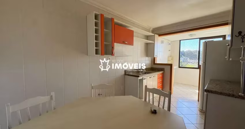Apartamento semimobiliado com 02 dormitórios e 71,82m² de áera privativa no Bair