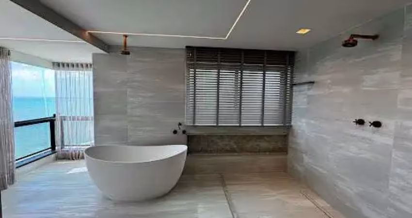 VENDE-SE NOVÍSSIMO APARTAMENTO DE LUXO COM 405M² NA AVENIDA BOA VIAGEM - PORTEIRA FECHADA