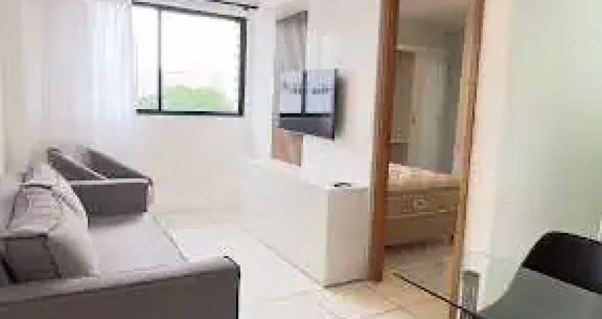 VENDE-SE APARTAMENTO DE 1 QUARTO COM SALA, COZINHA E ÁREA DE SERVIÇO - PISCINA NA COBERTURA - 34m - GRAÇAS