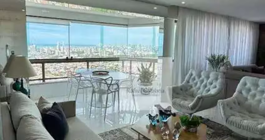 Vende-se apartamento de 4 suítes - 189m - area de lazer completa - torreão