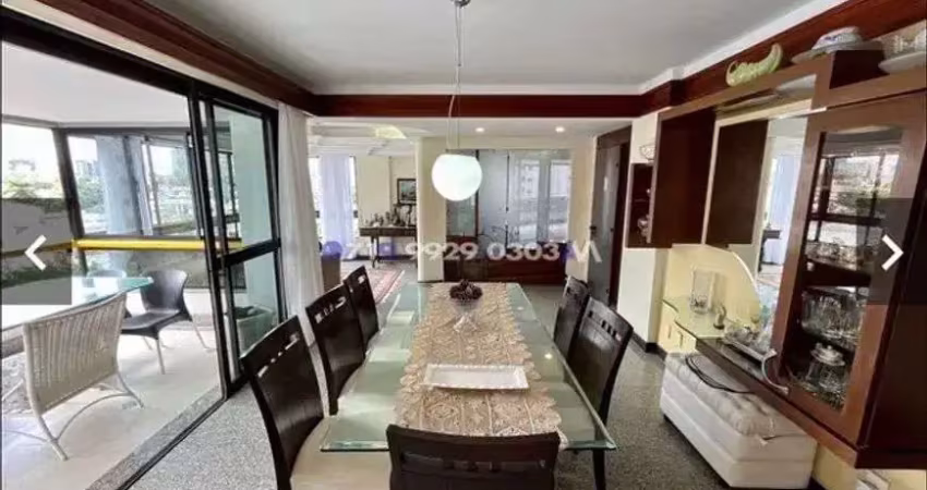 Apartamento no caminho das árvores com 4|4, 02g e 180m²