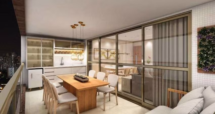 Apartamento em Alphaville com 3|4, 03G e 128M²
