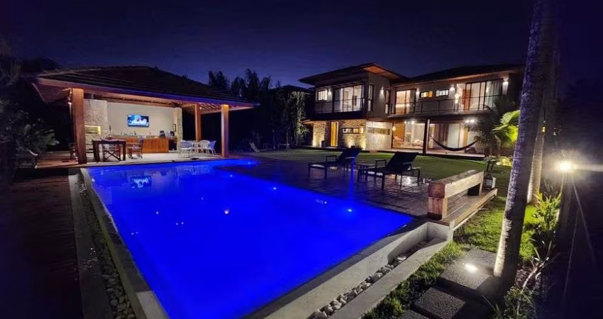 Casa Alto Padrão em Praia do Forte com 6|4, 06G e 480M² | Terreno 800M²