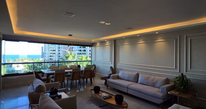 Lindo Apartamento 155 m2 decorada vista mar no Parque Tropical