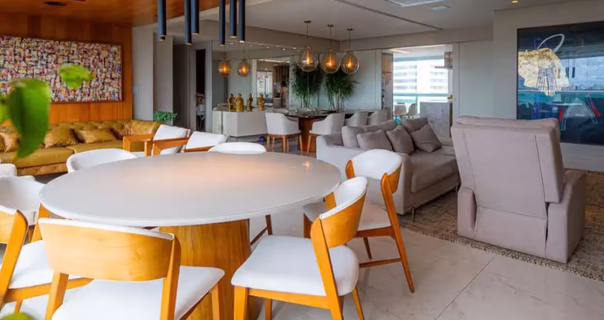 Lindo apartamento com 4 suítes 204 m2 decorado no horto florestal salvador