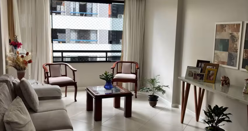 103m² apartamento com 3/4, sendo 1 suite, dependência completa, e 2 vagas de