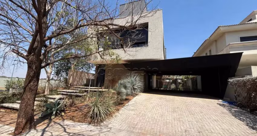 Casa em condomínio fechado com 4 quartos para alugar na Avenida Waldemar Haddad, Residencial Quinta do Golfe, São José do Rio Preto