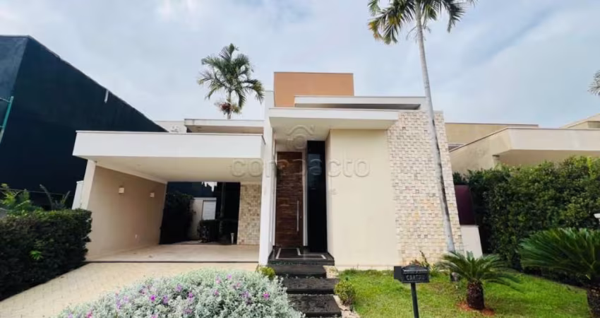 Casa térrea com 3 Suítes e Piscina para alugar - Recanto do Lago