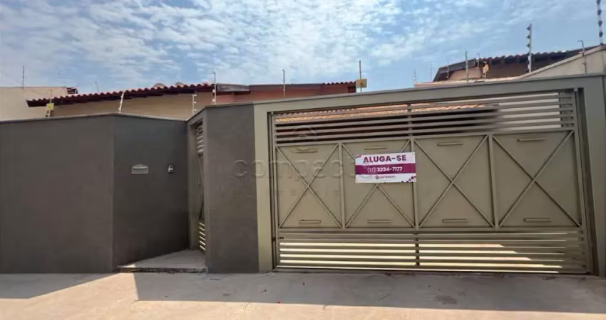 Casa com 2 quartos para alugar na Rua Caetano Mortati Filho, Parque Residencial Celina Dalul, Mirassol