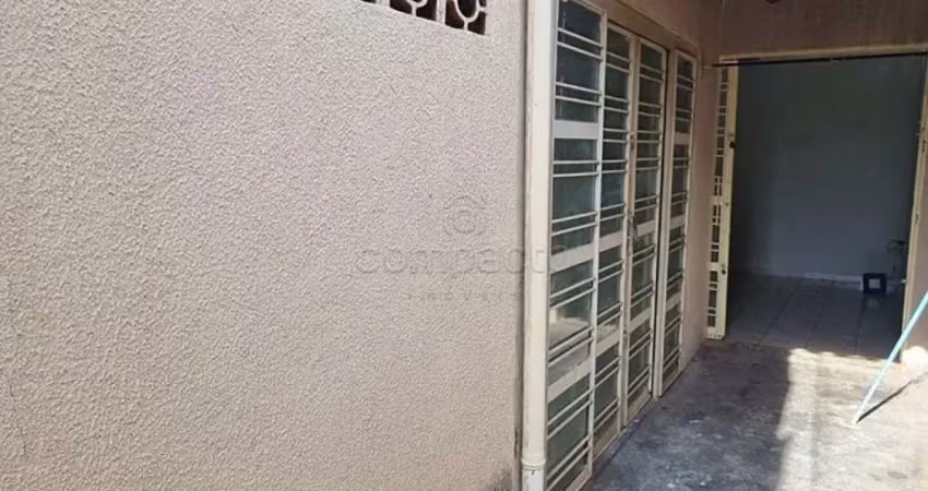 Casa com 1 quarto para alugar na Rua Renato Lerro, Jardim Santo Antônio, São José do Rio Preto