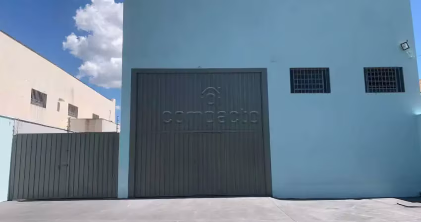 Barracão / Galpão / Depósito para alugar na Rua Vitório Gasparo, Mini Distrito Adail Vetorasso, São José do Rio Preto