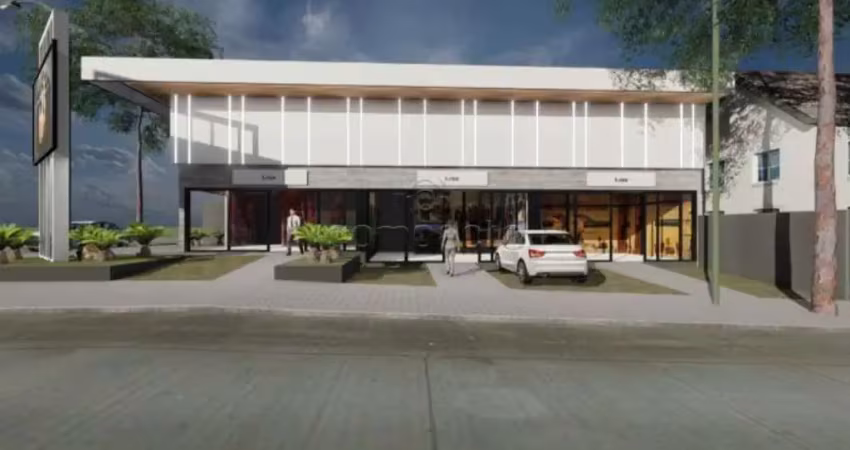 Ponto comercial para alugar na Rua Antônio Pereira Braga (esquina com Av. Lino José Seixas), Jardim Primavera, São José do Rio Preto
