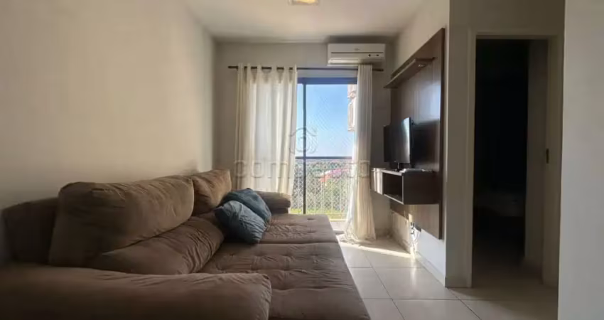 Apartamento com 2 quartos para alugar na Benedito Rodrigues Lisboa, Jardim Bosque das Vivendas, São José do Rio Preto
