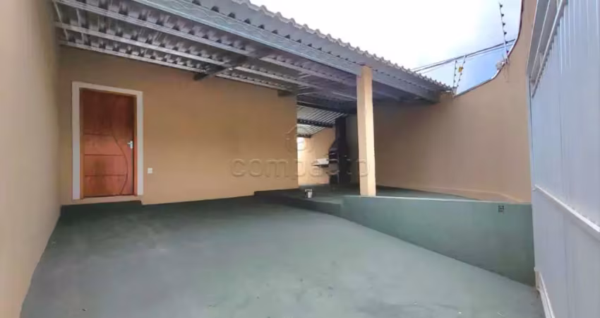 Casa com 1 quarto para alugar na Rua Maria Olímpia dos Santos Fabaro, Jardim dos Buritis, São José do Rio Preto