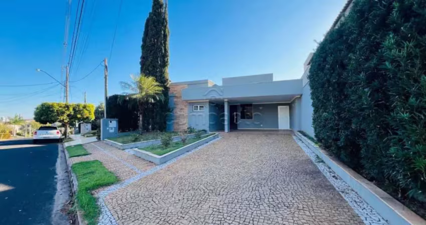 Casa em condomínio fechado com 3 quartos para alugar na Avenida Miguel Damha, Residencial Gaivota I, São José do Rio Preto