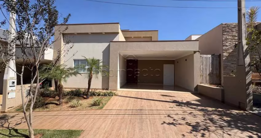 Linda e ampla casa em condomínio fechado com 03 quartos para locação
