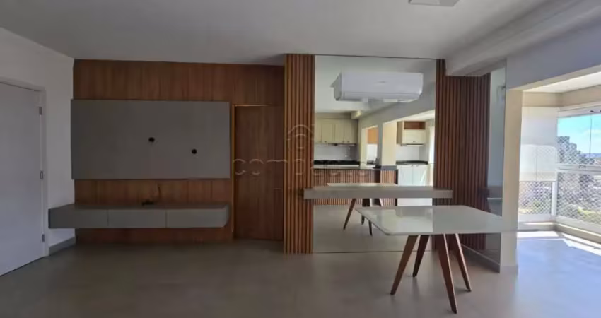 Apartamento com 3 suítes e varanda gourmet para locação.