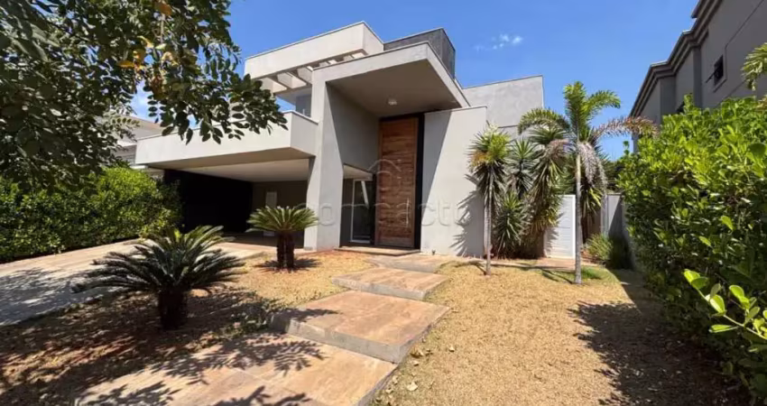Casa em condomínio fechado com 4 quartos para alugar na Avenida Waldemar Haddad, Residencial Quinta do Golfe, São José do Rio Preto