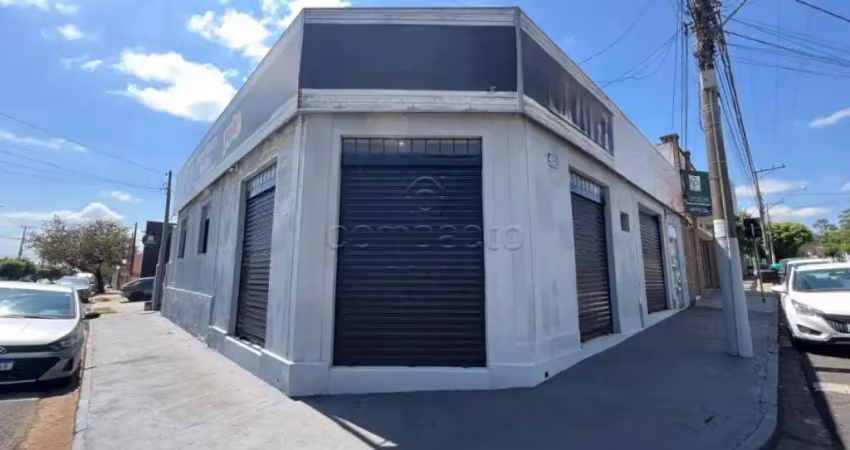 Ponto comercial para alugar na Rua Saldanha Marinho, Vila Santo Antônio, São José do Rio Preto