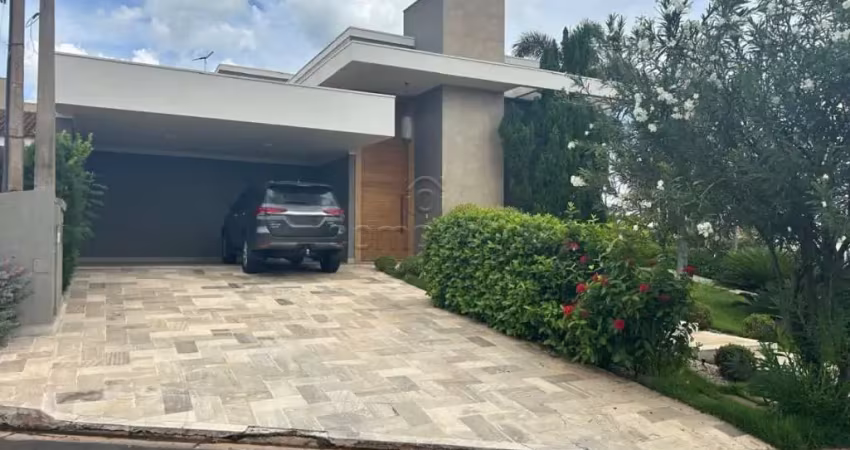 Casa em condomínio fechado com 3 quartos à venda no Residencial Gaivota I, São José do Rio Preto 