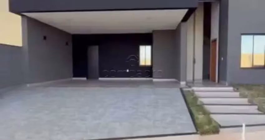Sobrado com 3 suítes e varanda gourmet para alugar - village damha rio preto iii