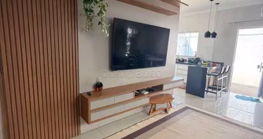 Casa com 1 quarto para alugar na Rua Antônio Sérgio Fogaça, Residencial Morada do Sol, São José do Rio Preto