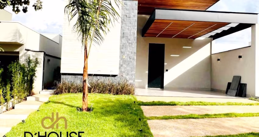 LINDA CASA TÉRREA NO CONDOMINIO SAN GRABRIEL - SALAS AMPLAS PÉ DIREITO ALTO - 3 SUITES - ROUPEIRO - COZINHA INTEGRADA COM ESPAÇO GOURMET-LAVABO - VESTIÁRIO - PISCINA COM CASCATA - PERSIANAS AUTOMATIZA