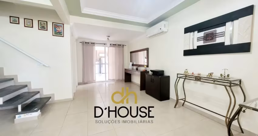 Lindo sobrado no condominio evidence resort - sala ampla e integrada em 3 ambientes- 3 dormitórios (sendo 1 suite)-cozinha moderna integrada à área gourmet com churrasqueira-lavanderia fechada - 3 vag