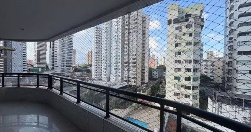 Fv25an - apartamento com 4 suítes, varanda, 2 vagas de garagem - rua antonio barreto - umarizal