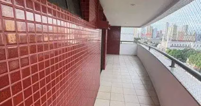 Fv01an - apartamento com 4 suítes, varanda em todo o apartamento - av. gentil bittencourt - nazaré